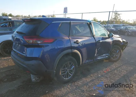 2021 Nissan Rogue S Intelligent Awd из США, поврежденный, VIN 5N1AT3AB0MC828319